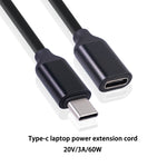 Cavo alimentazione USB-C PD maschio-femmina 0.5-1.5m