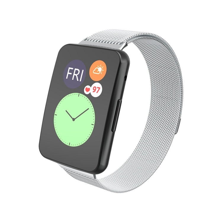 Per Huawei Watch Fit cinturino di ricambio milanese cinturino