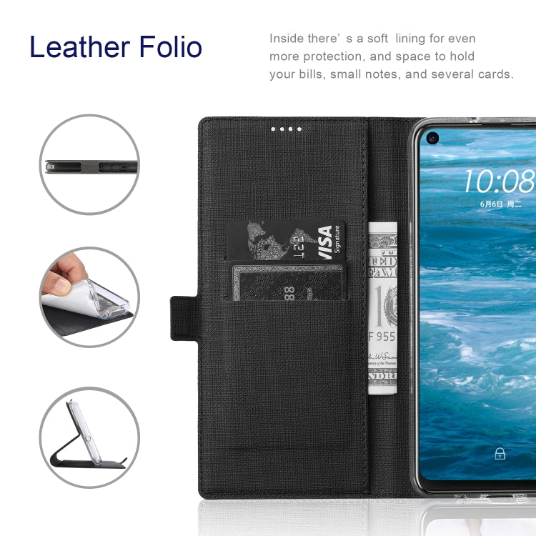 Custodia portafoglio TPU e pelle PU per Samsung Galaxy A32 5G