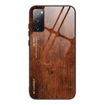 Custodia vetro effetto legno per Samsung Galaxy S20 Ultra