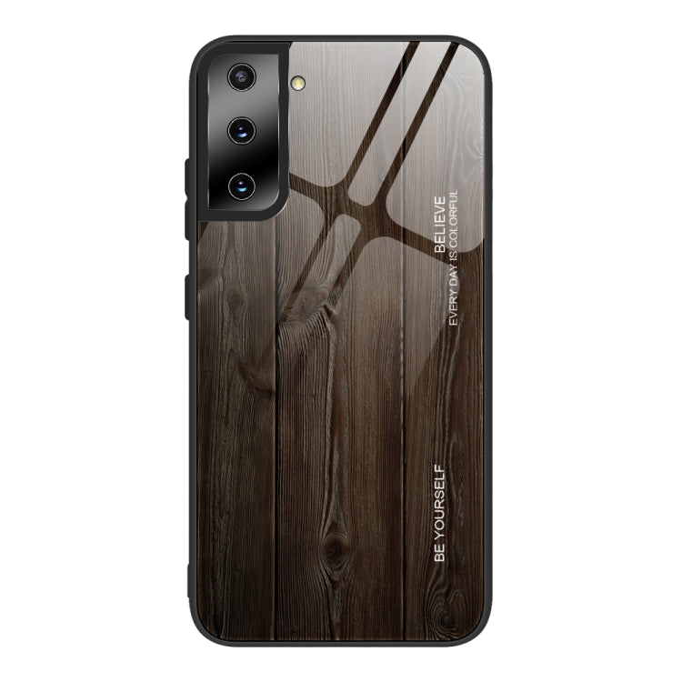 Custodia vetro effetto legno per Samsung Galaxy A21s