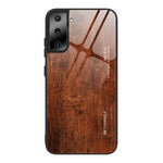 Custodia vetro effetto legno per Samsung Galaxy A21s