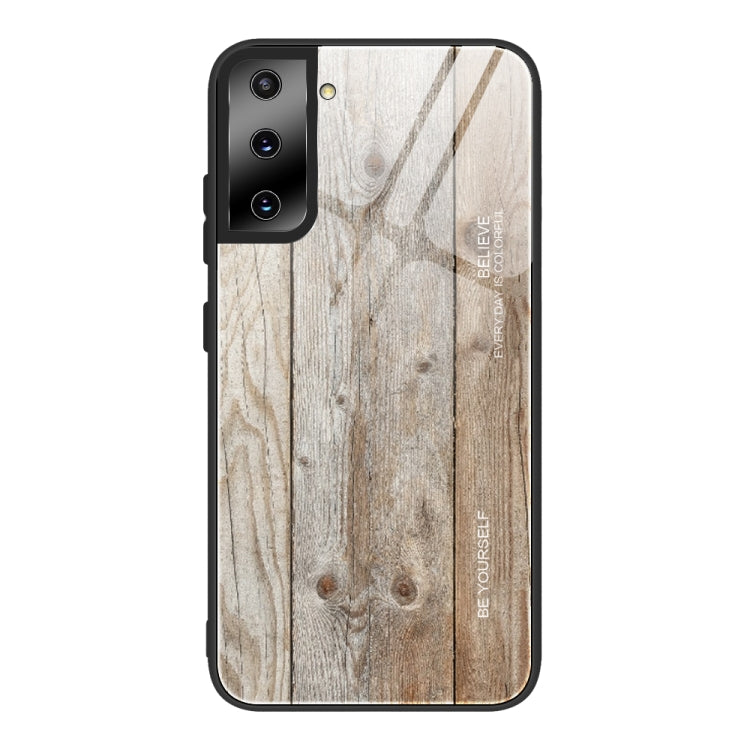 Custodia vetro effetto legno per Samsung Galaxy A21s