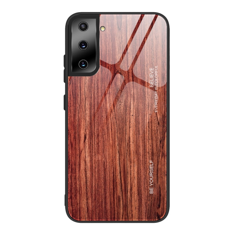 Custodia vetro effetto legno per Samsung Galaxy A21s
