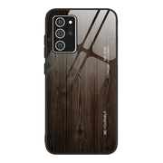 Custodia protettiva in vetro con venature del legno, For Samsung Galaxy Note20, For Samsung Galaxy Note20 Ultra, For Xiaomi Mi 10 Pro, For Xiaomi 10T / 10T Pro
