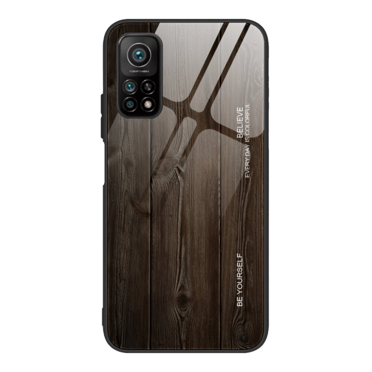 Custodia vetro effetto legno per Xiaomi Mi 10T e Mi 10T Pro