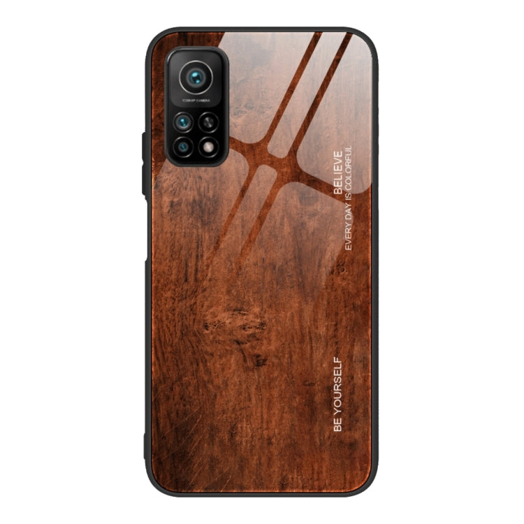 Custodia vetro effetto legno per Xiaomi Mi 10T e Mi 10T Pro