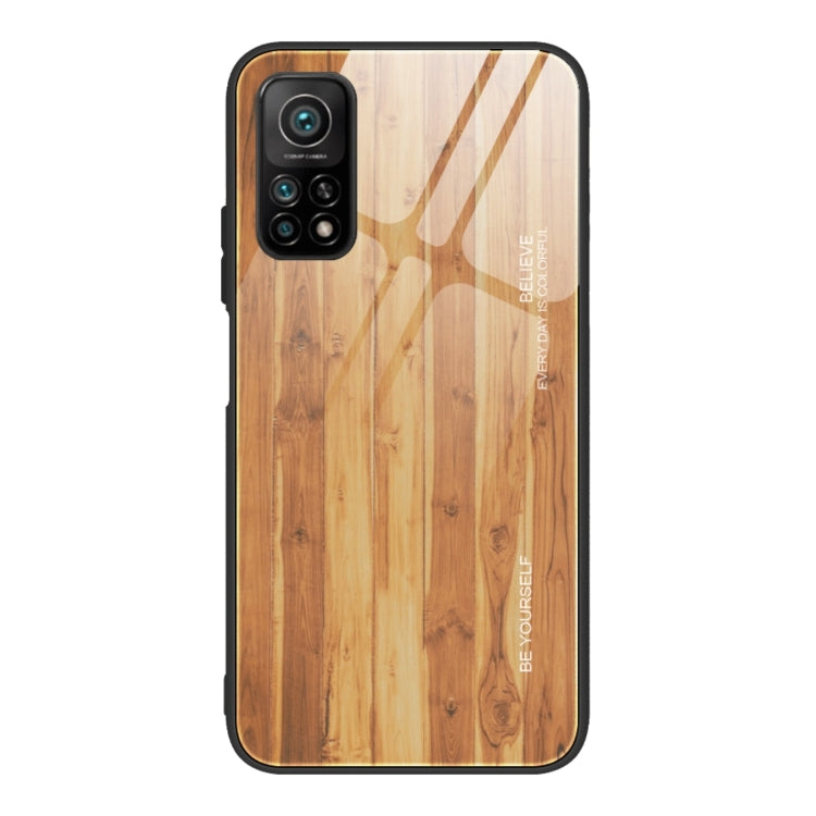 Custodia vetro effetto legno per Xiaomi Mi 10T e Mi 10T Pro