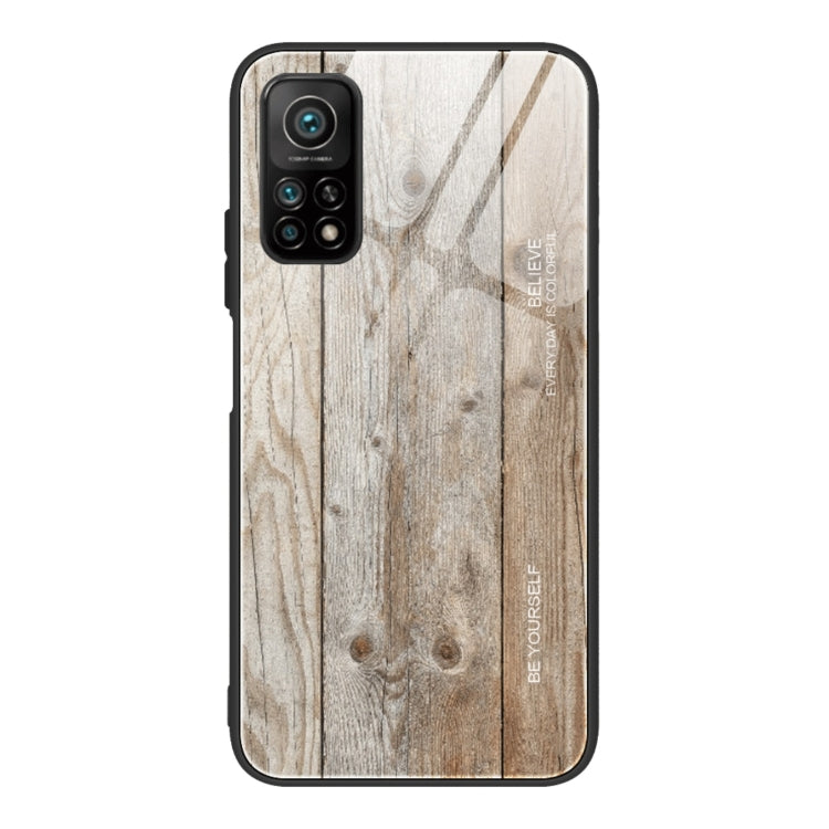 Custodia vetro effetto legno per Xiaomi Mi 10T e Mi 10T Pro