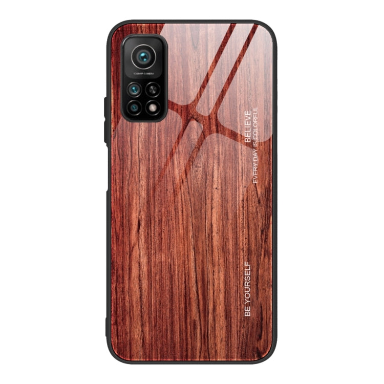 Custodia vetro effetto legno per Xiaomi Mi 10T e Mi 10T Pro