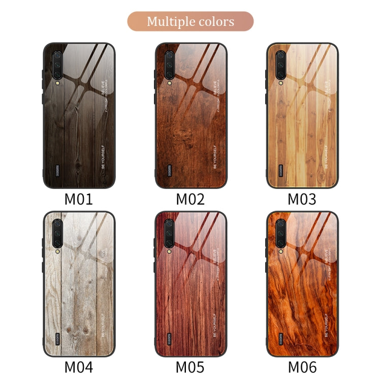 Custodia vetro effetto legno per Xiaomi Redmi Note 9S