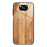 Custodia vetro effetto legno per Xiaomi Redmi Note 9S