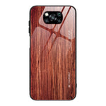 Custodia vetro effetto legno per Xiaomi Redmi Note 9S