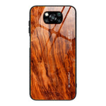 Custodia vetro effetto legno per Xiaomi Redmi Note 9S