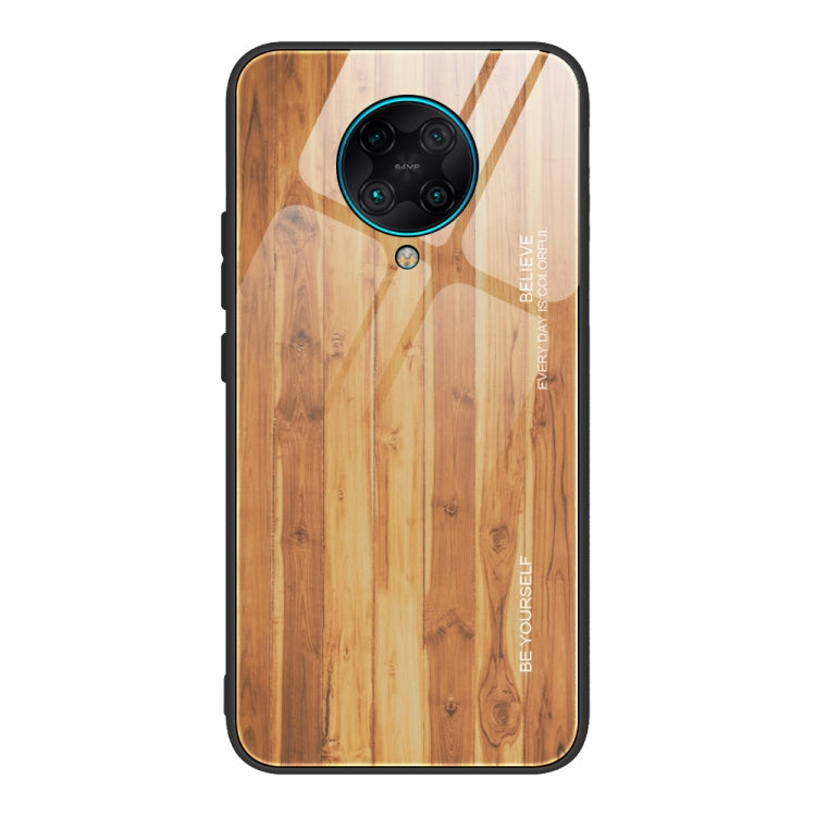 Custodia vetro effetto legno per Xiaomi Redmi Note 9S