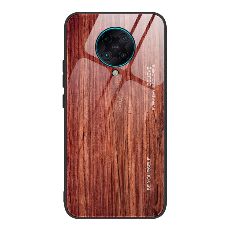 Custodia vetro effetto legno per Xiaomi Redmi Note 9S