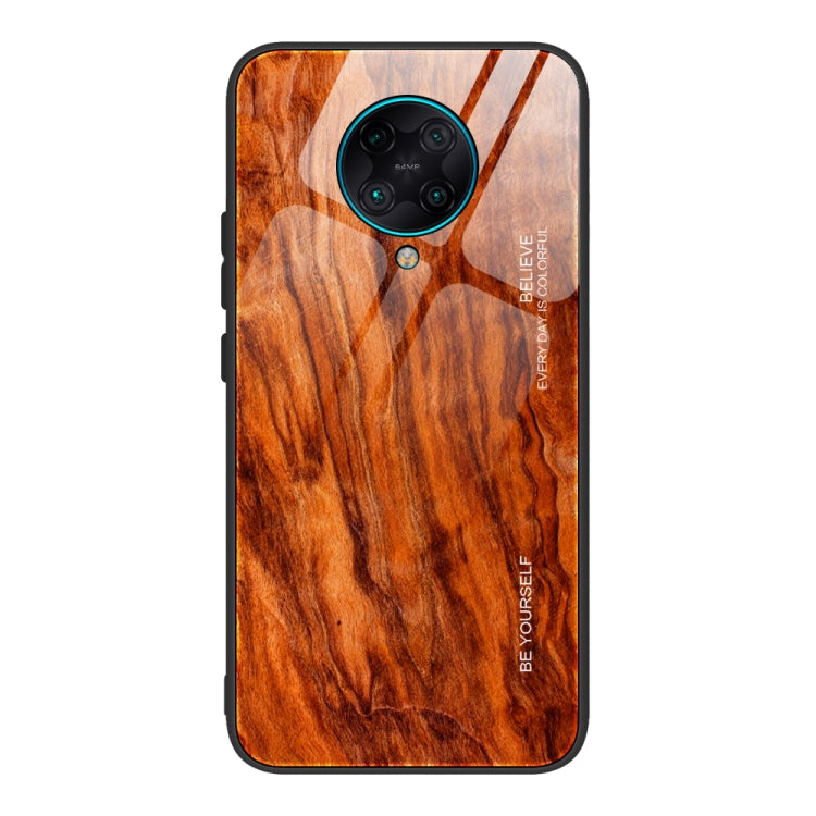 Custodia vetro effetto legno per Xiaomi Redmi Note 9S