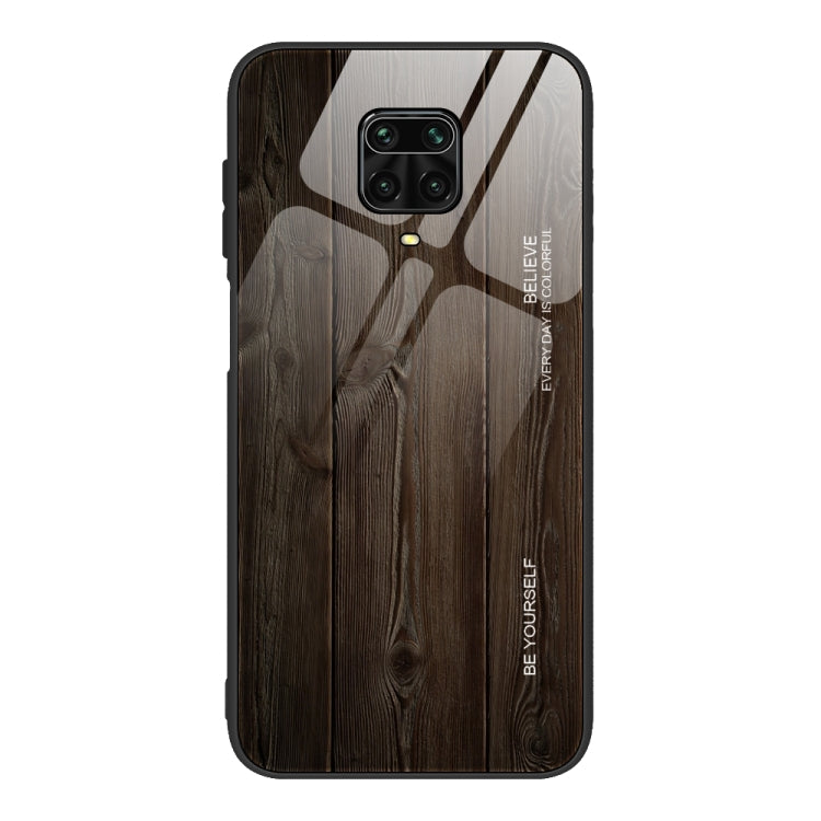 Custodia vetro effetto legno per Xiaomi Redmi Note 9S