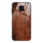 Custodia vetro effetto legno per Xiaomi Redmi Note 9S