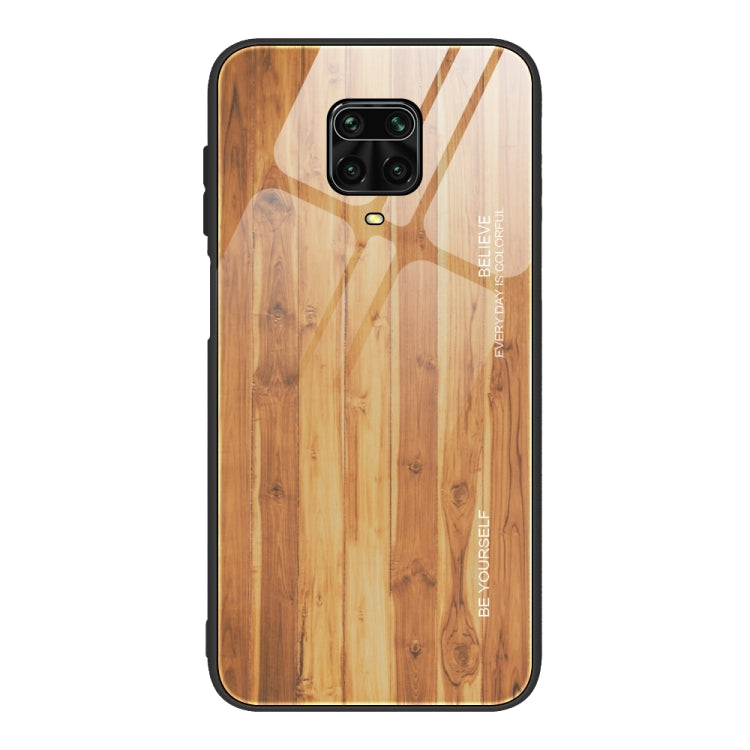 Custodia vetro effetto legno per Xiaomi Redmi Note 9S