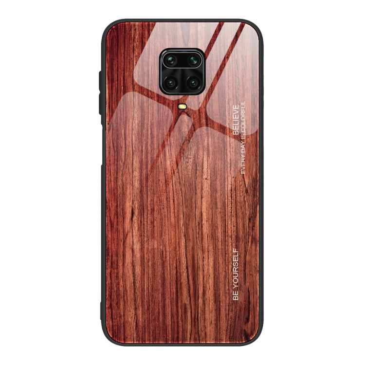 Custodia vetro effetto legno per Xiaomi Redmi Note 9S