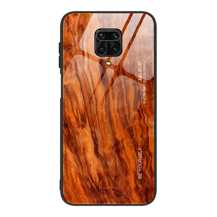 Custodia vetro effetto legno per Xiaomi Redmi Note 9S