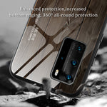 Custodia vetro effetto legno per Huawei P40 e P40 Pro