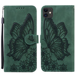 Custodia in pelle per iPhone con supporto e slot carte