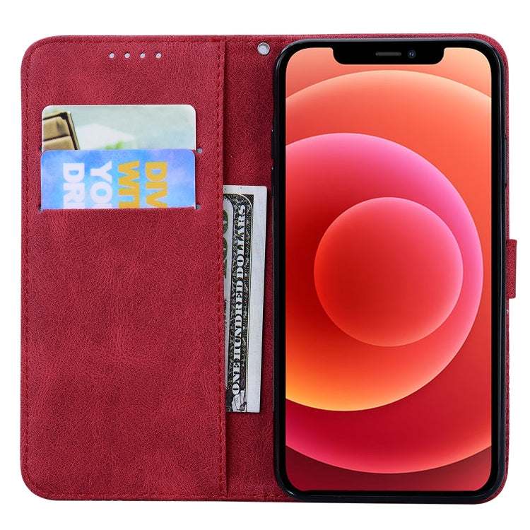 Custodia portafoglio in pelle con slot carte per iPhone 12/12 Pro