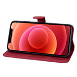 Custodia portafoglio in pelle con slot carte per iPhone 12/12 Pro