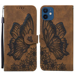 Custodia portafoglio in pelle con slot carte per iPhone 12/12 Pro