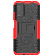 Custodia protettiva antiurto in TPU + PC per pneumatici con supporto, For Samsung Galaxy S21 5G, For Samsung Galaxy S21+ 5G, For Samsung Galaxy S21 Ultra 5G, For Xiaomi Poco M3 /Redmi Note 9 4G