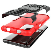 Custodia protettiva antiurto in TPU + PC per pneumatici con supporto, For Samsung Galaxy S21 5G, For Samsung Galaxy S21+ 5G, For Samsung Galaxy S21 Ultra 5G, For Xiaomi Poco M3 /Redmi Note 9 4G