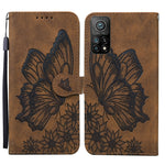 Custodia portafoglio in pelle con slot carte per Xiaomi Mi 10T