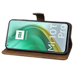 Custodia portafoglio in pelle con slot carte per Xiaomi Mi 10T