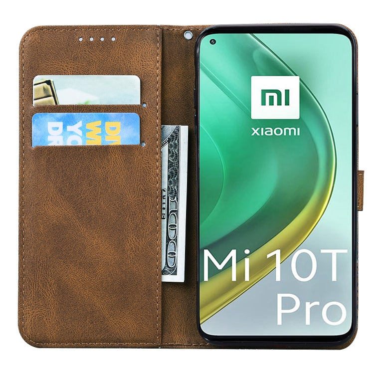 Custodia portafoglio in pelle con slot carte per Xiaomi Mi 10T