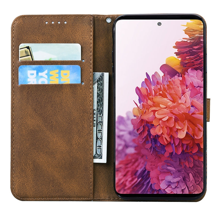 Custodia portafoglio in pelle con slot carte per Samsung Galaxy