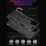 Custodia protettiva in TPU e PC per Samsung Galaxy A12