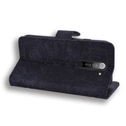 Custodia in pelle goffrata con design a doppia piegatura Mandala motivo vitello con portafoglio e porta carte e fessure per carte, For Xiaomi Redmi 7 / Redmi Y3, For Xiaomi Redmi Note 8, For Xiaomi Redmi Note 8 Pro, For Galaxy A10s, For Galaxy A20s    ...