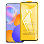 Pellicola in vetro temperato a schermo intero con colla intera 9D, For Huawei Y8p, For Huawei Y7a, For Huawei Y9a