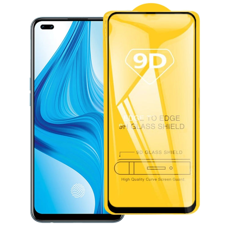 Pellicola in vetro temperato a schermo intero con colla intera 9D, For OPPO F17, For OPPO F17 Pro, For OPPO A32 2020