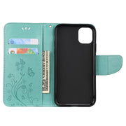 Custodia in pelle flip per iPhone 11 e 11 Pro