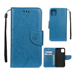 Custodia portafoglio in pelle flip per iPhone 11, 11 Pro, 11 Pro