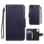 Custodia portafoglio in pelle flip per iPhone 11, 11 Pro, 11 Pro