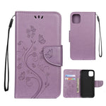 Custodia portafoglio in pelle flip per iPhone 11, 11 Pro, 11 Pro