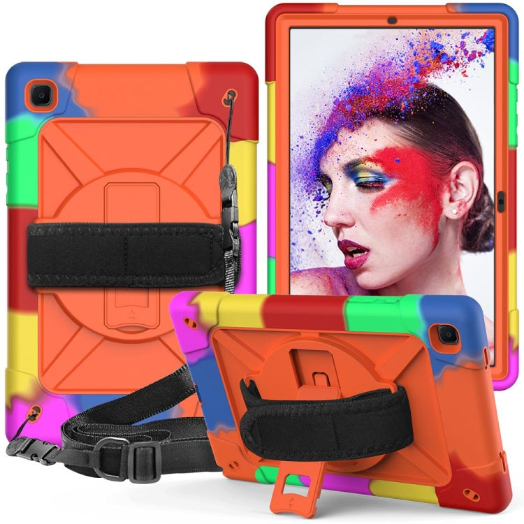 Custodia in silicone e PC con supporto per Samsung Galaxy Tab A7