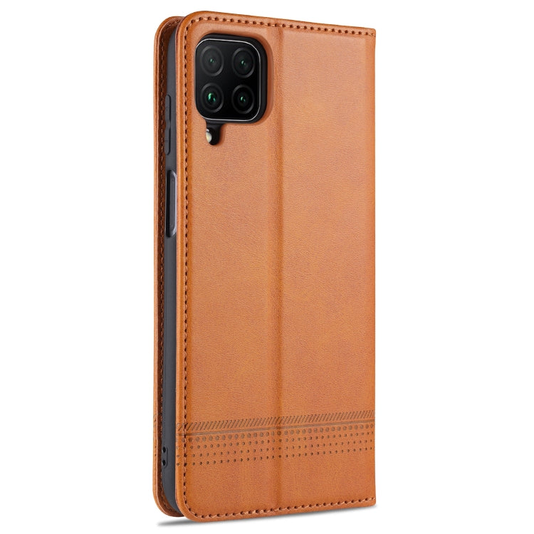 Custodia portafoglio in pelle con slot carte per Galaxy A12