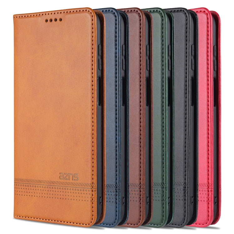 Custodia portafoglio in pelle con slot carte per Galaxy A12