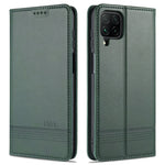 Custodia portafoglio in pelle con slot carte per Galaxy A12