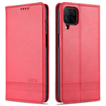 Custodia portafoglio in pelle con slot carte per Galaxy A12